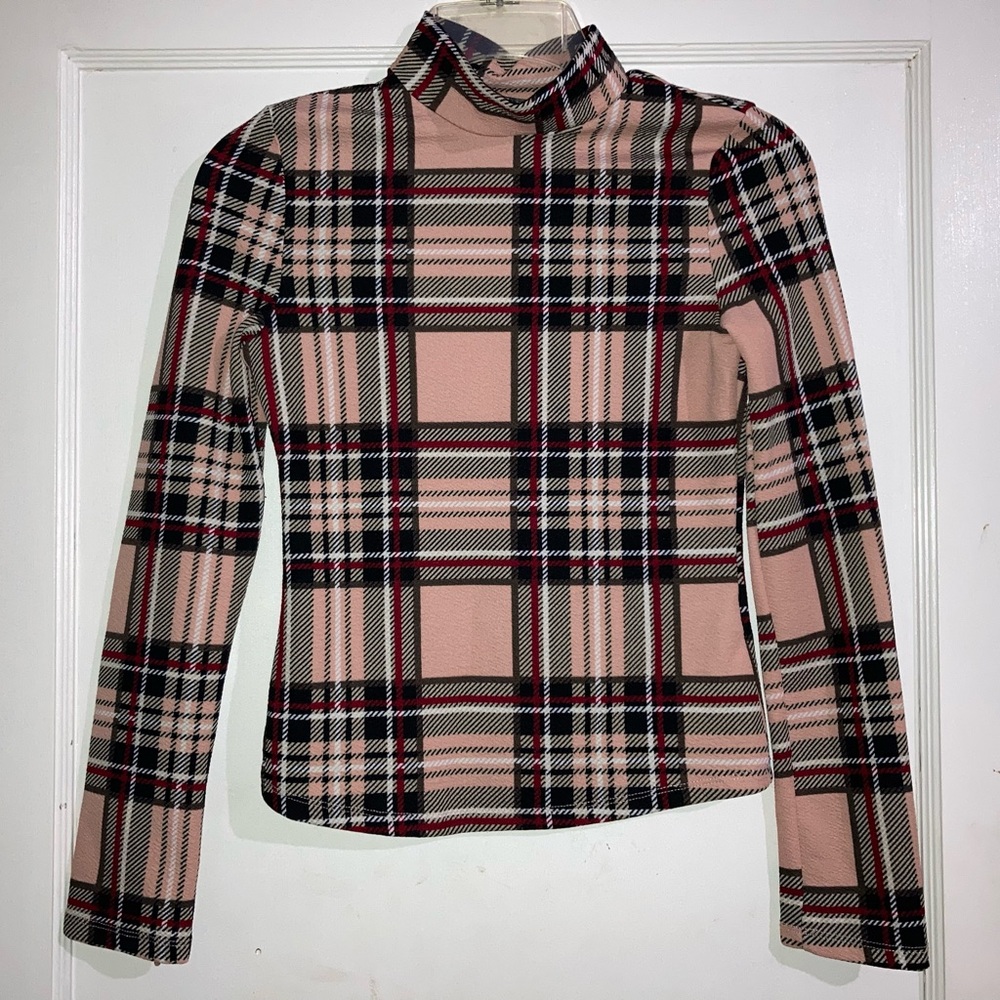 SHEIN plaid long sleeve